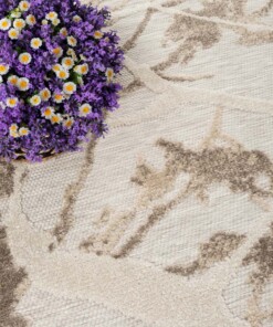 Tappeto da esterno - Marble grigio - close up, thumbnail