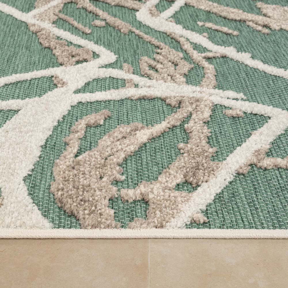 Tappeto da esterno - Marble verde - close up Tappeto da esterno - Marble verde - close up