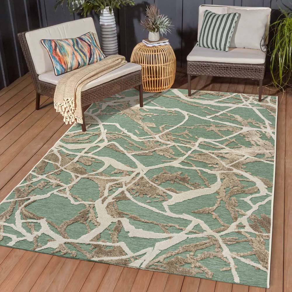 Tappeto da esterno - Marble verde - sfeer Tappeto da esterno - Marble verde - sfeer