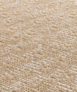 Tappeto da Esterno - Corde Trellis Naturale/Bianco