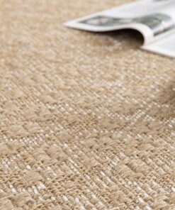 Tappeto da Esterno - Corde Trellis Naturale/Bianco