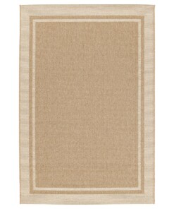 Tappeto da Esterno - Corde Cadre Naturale/Bianco - overzicht