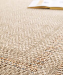 Tappeto da Esterno - Corde Cadre Naturale/Tramonto