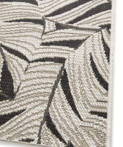 Tappeto da Esterno Foglie di Palma - Verdance Canopy Nero