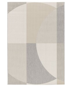 Tappeto da Esterno Astratto - Verdance Celeste Grigio/Beige - overzicht