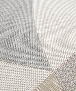 Tappeto da Esterno Astratto - Verdance Celeste Grigio/Beige