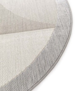 Tappeto Rotondo da Esterno - Verdance Solis Grigio