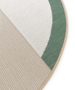 Tappeto Rotondo da Esterno - Verdance Solis Verde