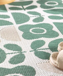 Tappeto da Esterno Floreale - Verdance Bloom Verde