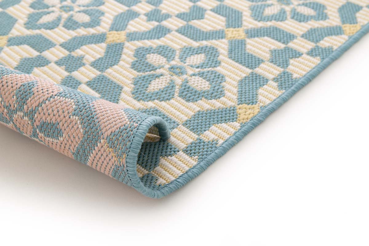 Tappeto da esterno - Bubbly Tulip turchese Tappeto da esterno - Bubbly Tulip turchese