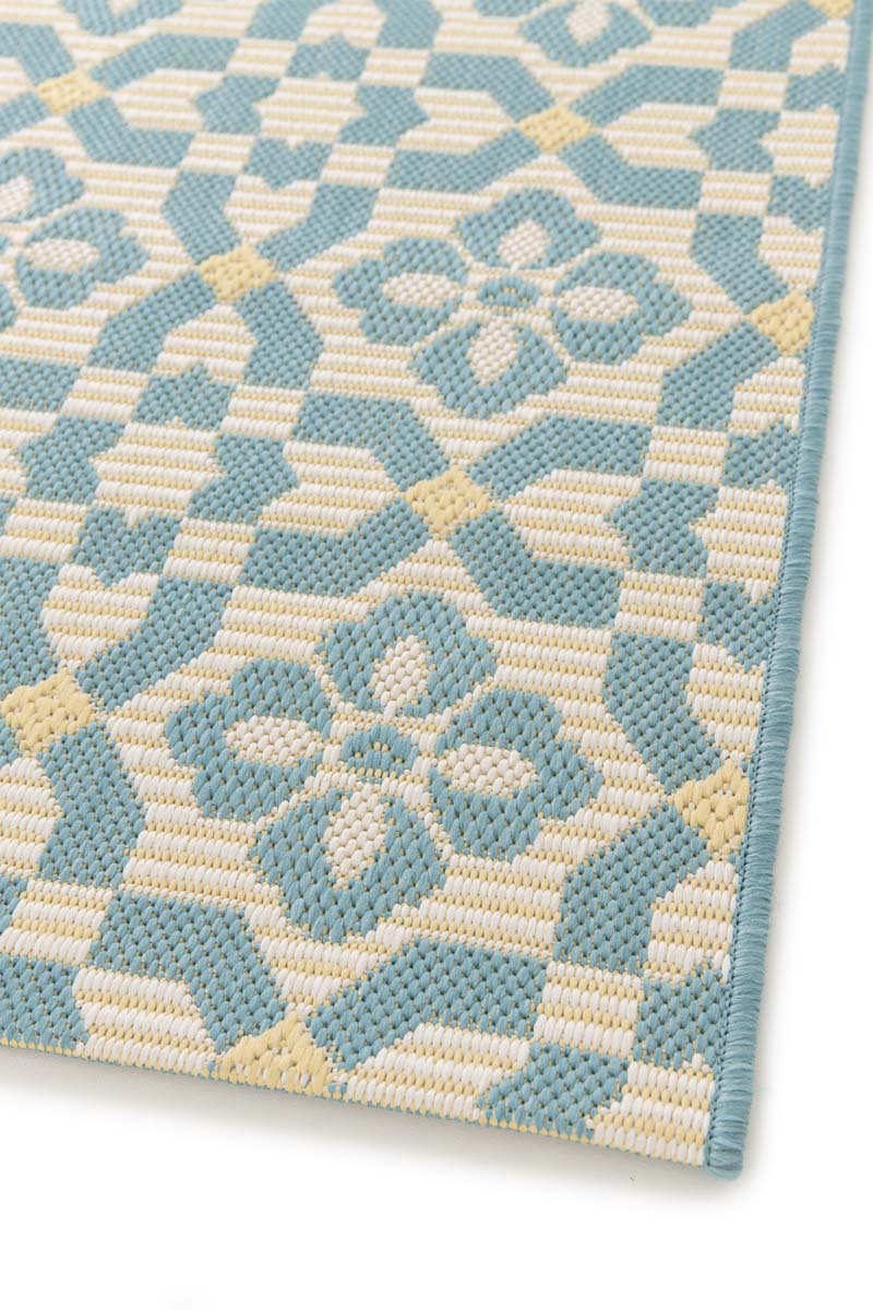 Tappeto da esterno - Bubbly Tulip turchese Tappeto da esterno - Bubbly Tulip turchese