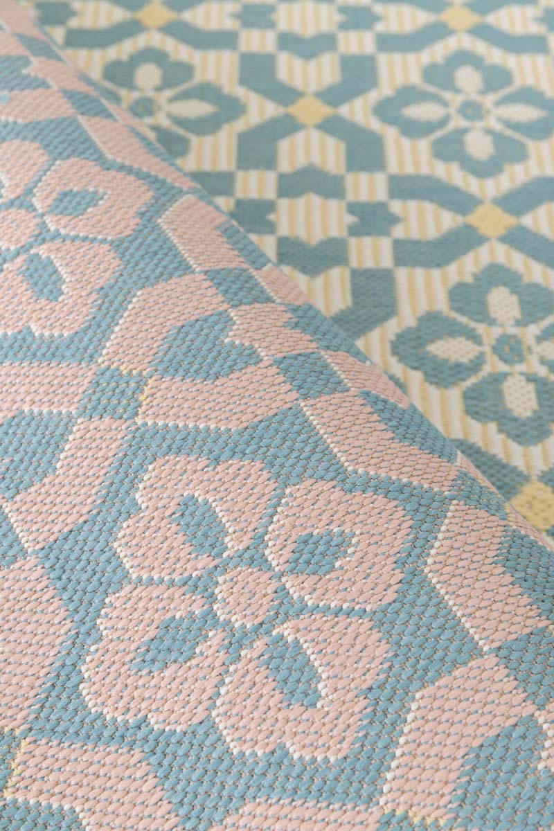 Tappeto da esterno - Bubbly Tulip turchese Tappeto da esterno - Bubbly Tulip turchese