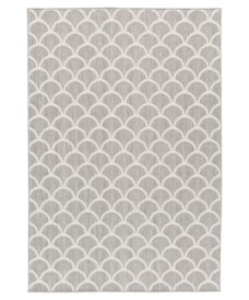 Tappeto da esterno - Earth Scale grigio chiaro - overzicht, thumbnail