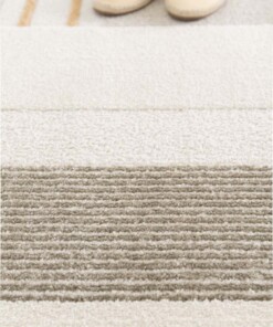 Tappeto Moderni - Forme Courbe Beige Tappeto Moderni - Forme Courbe Beige
