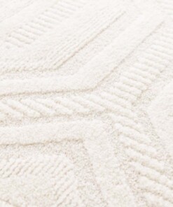 Tappeto Moderno - Forme Cristal Avorio