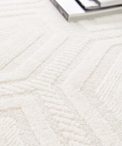 Tappeto Moderno - Forme Cristal Avorio