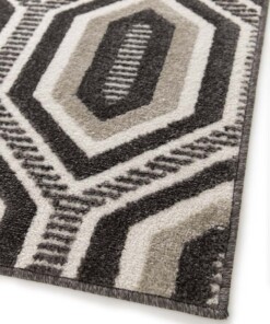 Tappeto Moderno - Forme Cristal Antracite