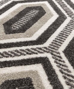 Tappeto Moderno - Forme Cristal Antracite