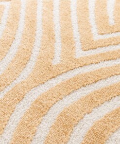 Tappeto Retrò - Forme Courant Albicocca