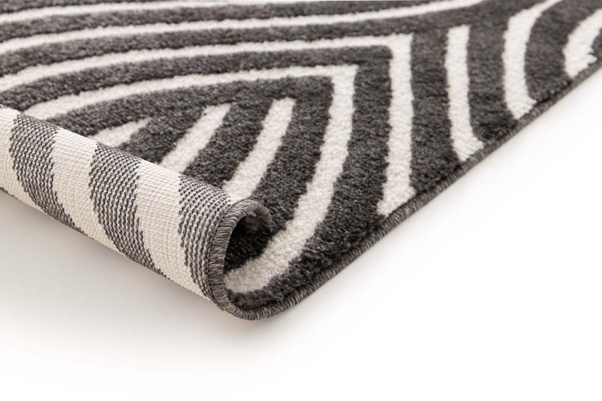 Tappeto Retrò - Forme Courant Antracite Tappeto Retrò - Forme Courant Antracite