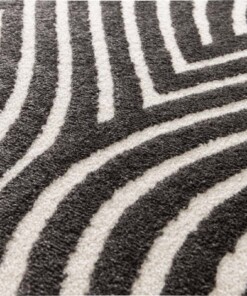 Tappeto Retrò - Forme Courant Antracite Tappeto Retrò - Forme Courant Antracite