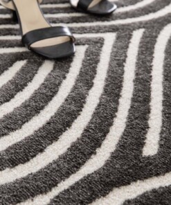 Tappeto Retrò - Forme Courant Antracite