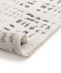 Tappeto di Design - Relief Vitrum Bianco/Nero