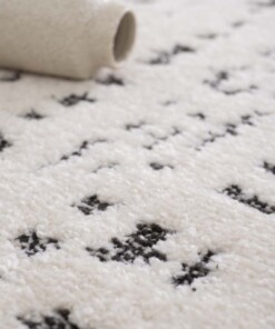 Tappeto di Design - Relief Vitrum Bianco/Nero