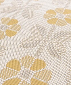 Tappeto da esterno fiori - Amber Marigold beige/giallo