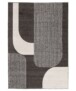 Tappeto Astratto - Vectura Vallon Antracite - overzicht, thumbnail