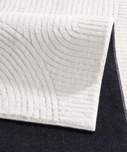 Tappeto morbido - Fuzz Waves crema - close up, thumbnail Tappeto morbido - Fuzz Waves crema - close up, thumbnail