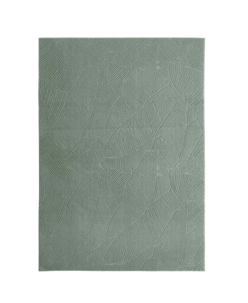 Tappeto morbido - Fuzz Leaf verde - overzicht Tappeto morbido - Fuzz Leaf verde - overzicht