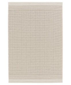 Tappeto da Esterno a Quadri - Bask Pavilion Colore Sabbia - overzicht