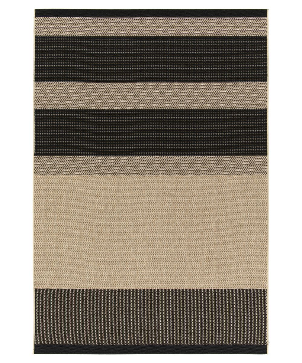 Tappeto da Esterno - Bask Tier Beige/Nero - overzicht Tappeto da Esterno - Bask Tier Beige/Nero - overzicht