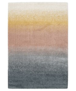 Tappeto a Pelo Lungo - Hues Horizon Multicolore - overzicht