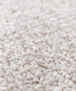 Tappeto lavabile in lana - EcoFibre avorio/ruggine