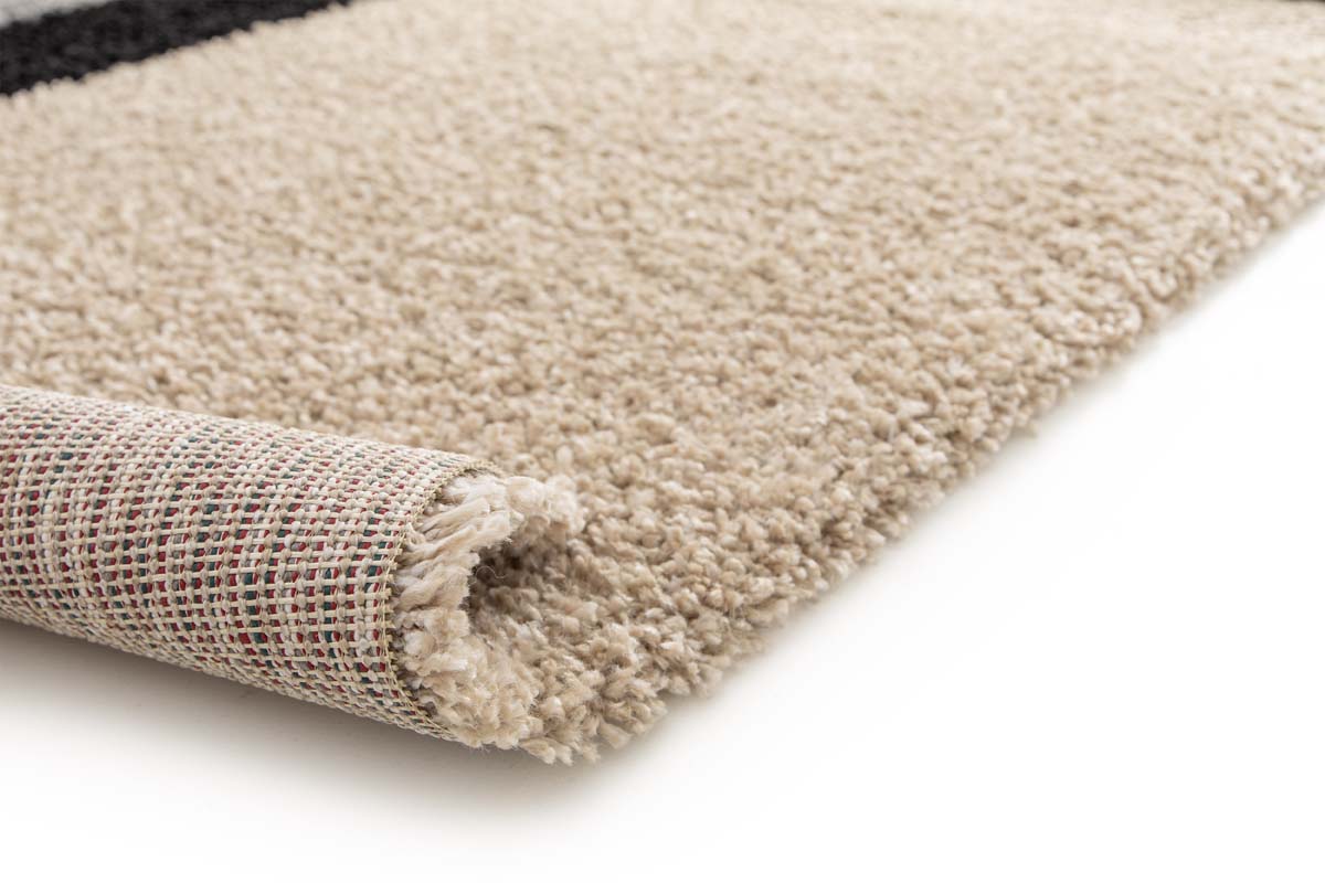 Tappeto a Pelo Lungo - Mirage Empilé Grigio/Nero Tappeto a Pelo Lungo - Mirage Empilé Grigio/Nero