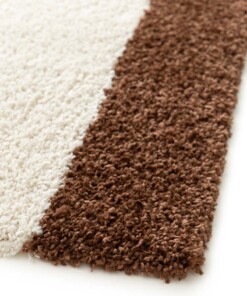 Tappeto a Pelo Lungo - Mirage Empilé Verde Oliva/Giallo