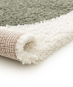 Tappeto a Pelo Lungo - Mirage Enclave Verde Oliva/Giallo