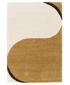 Tappeto a Pelo Lungo - Mirage Éclipse Giallo Ambra - overzicht