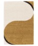 Tappeto a Pelo Lungo - Mirage Éclipse Giallo Ambra - overzicht, thumbnail