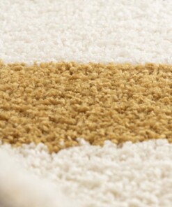 Tappeto a Pelo Lungo - Mirage Rainbow Giallo Ambra Tappeto a Pelo Lungo - Mirage Rainbow Giallo Ambra