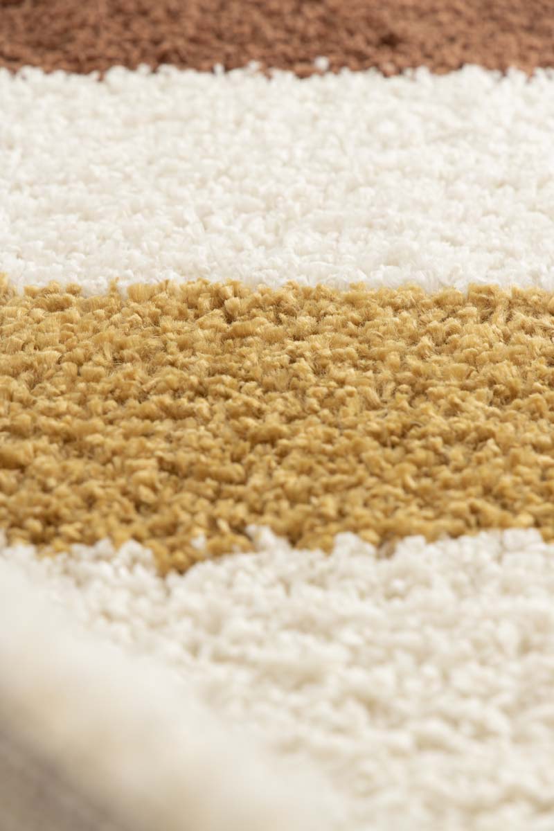 Tappeto a Pelo Lungo - Mirage Rainbow Giallo Ambra Tappeto a Pelo Lungo - Mirage Rainbow Giallo Ambra