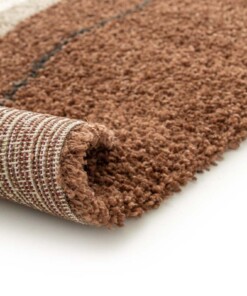 Tappeto a Pelo Lungo - Mirage Rivage Verde Oliva/Giallo