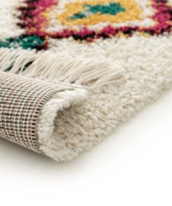 Tappeto Berbero - Atlas Nomad Avorio/Multicolore