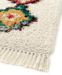 Tappeto Berbero - Atlas Nomad Avorio/Multicolore