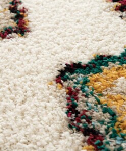 Tappeto Berbero - Atlas Nomad Avorio/Multicolore