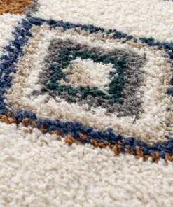 Tappeto Berbero - Atlas Nomad Marrone/Blu Tappeto Berbero - Atlas Nomad Marrone/Blu