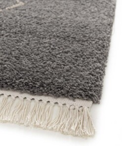 Tappeto Berbero - Atlas Grid Grigio