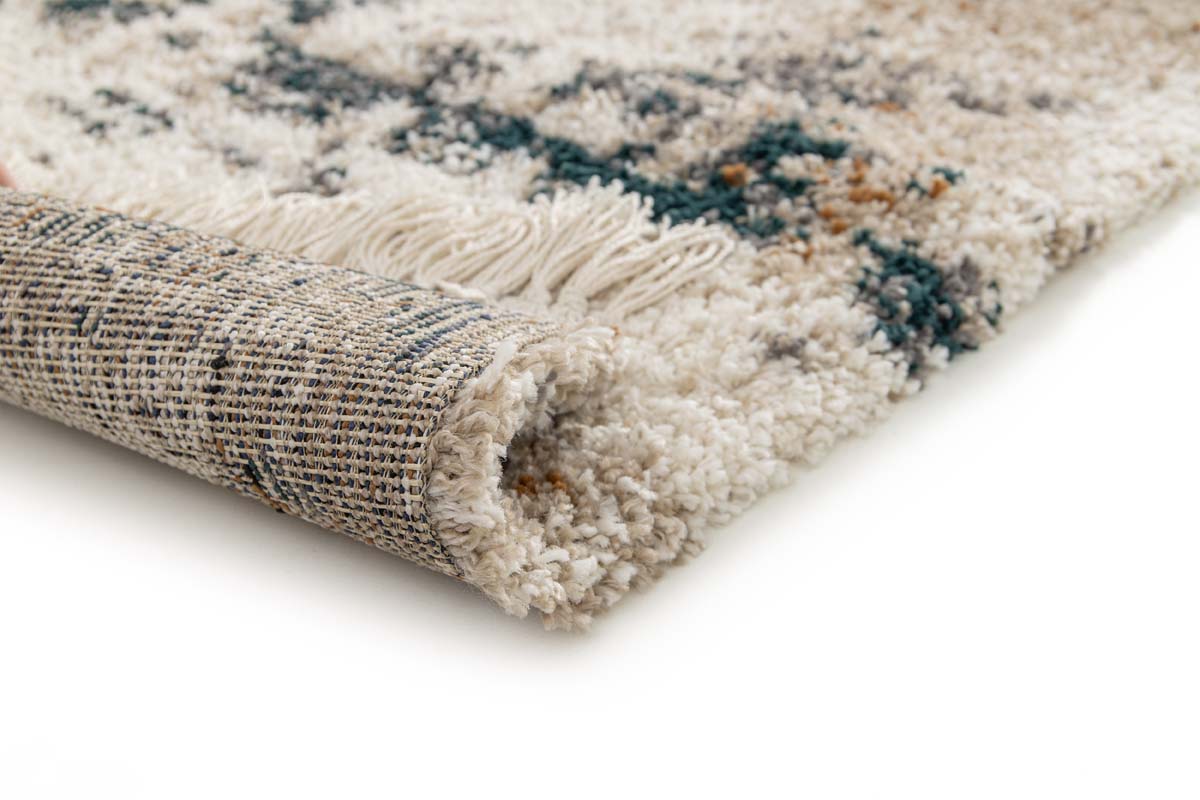 Tappeto Berbero - Atlas Canvas Blu/Beige Tappeto Berbero - Atlas Canvas Blu/Beige